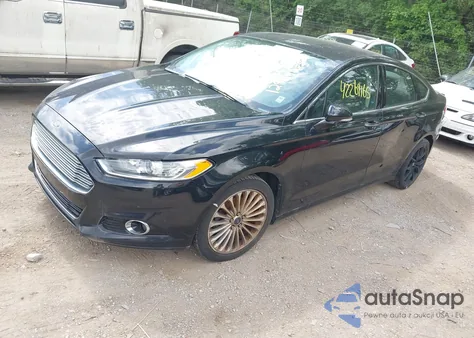 2016 Ford Fusion Titanium from USA, damaged, VIN 3FA6P0K97GR135106